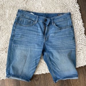 Long Denim Short